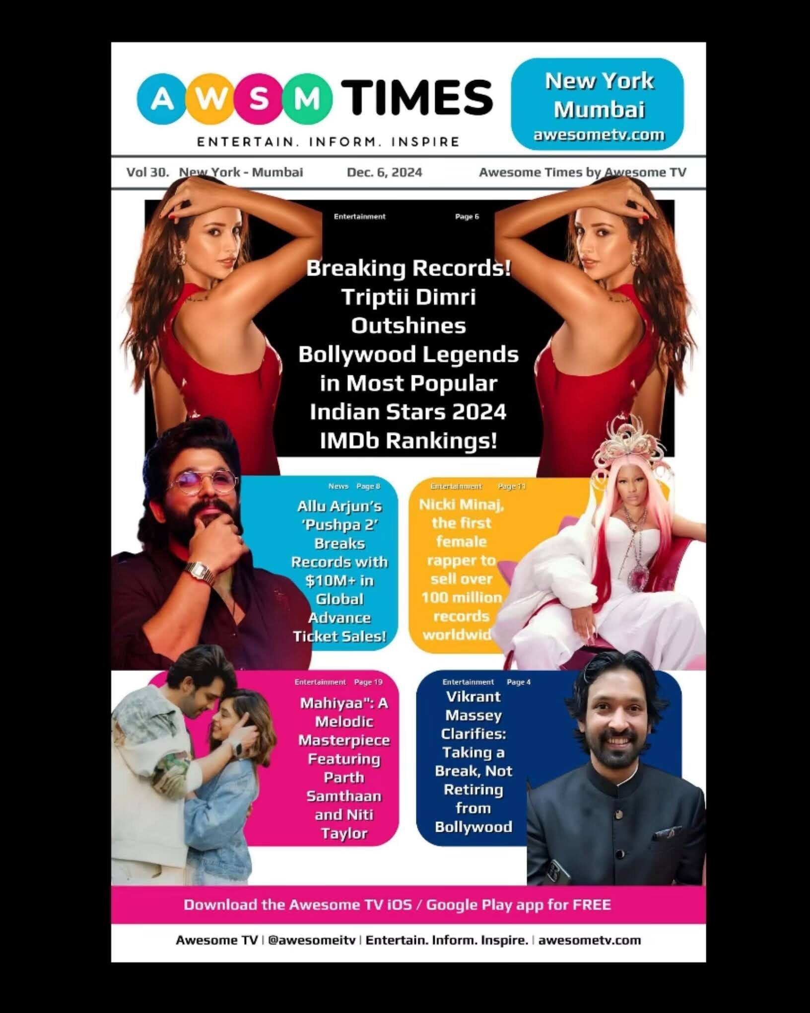 AWSM Times — Vol 30 · December 6, 2024