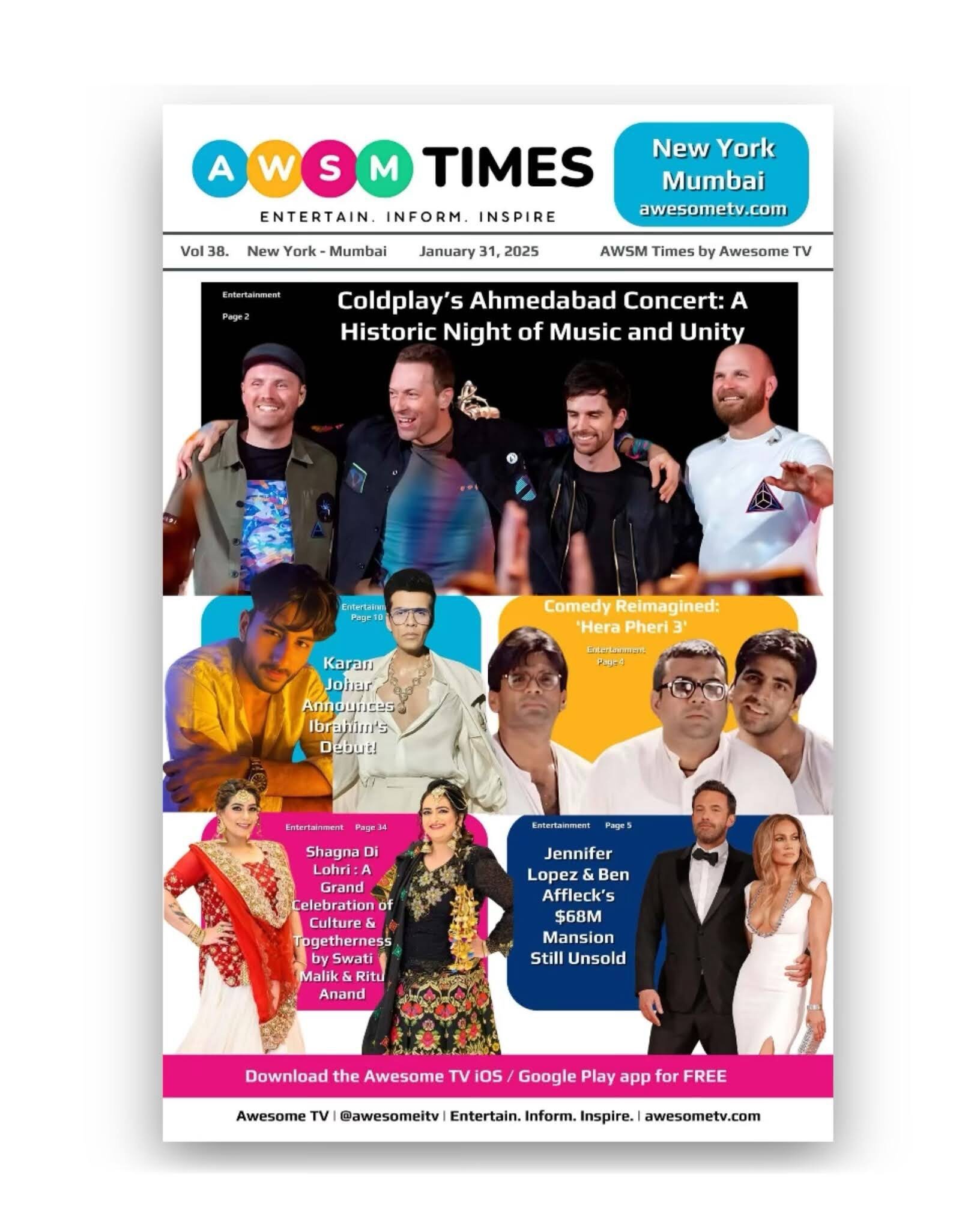 AWSM Times — Vol 38 · January 31, 2025