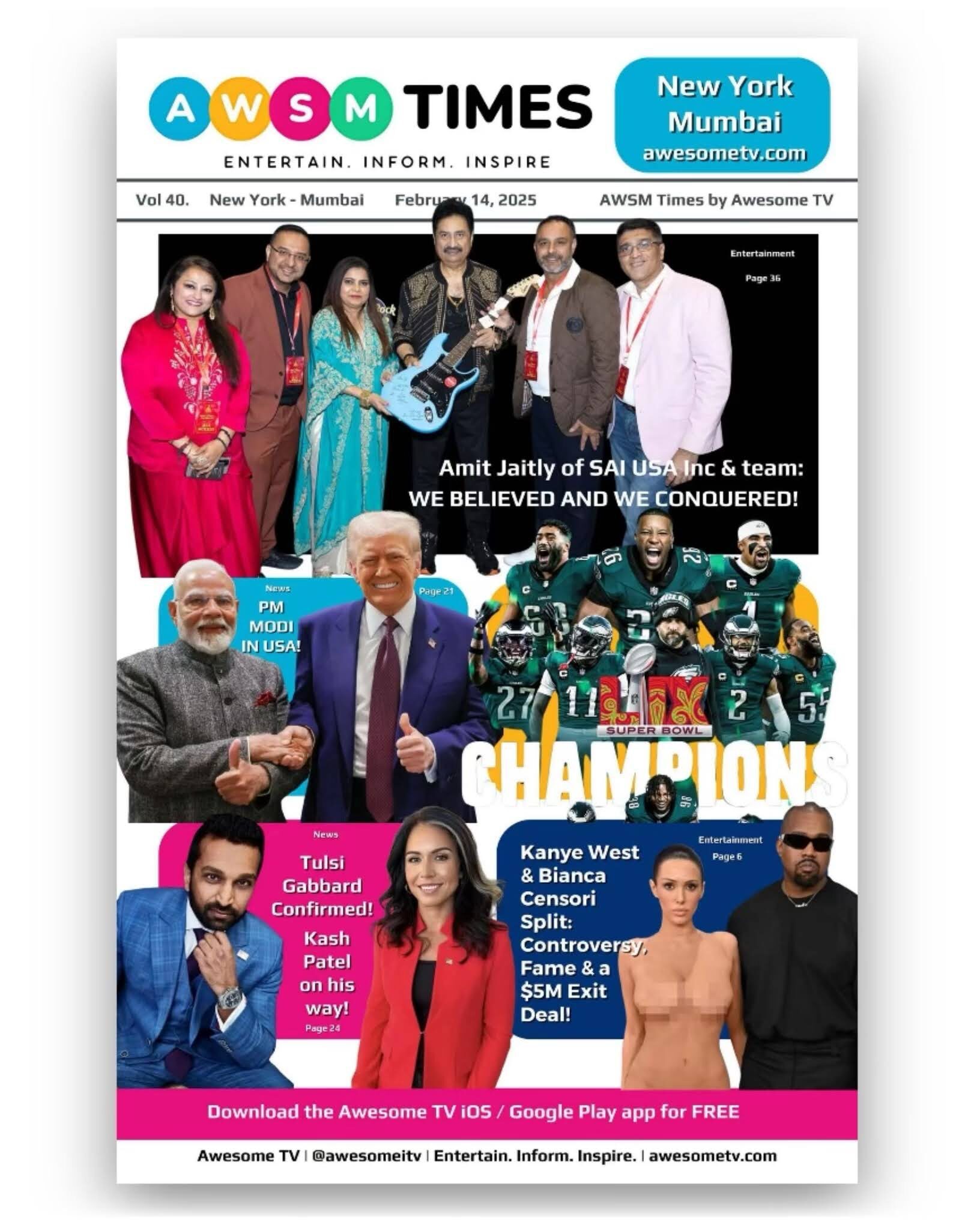 AWSM Times — Vol 40 · February 14, 2025