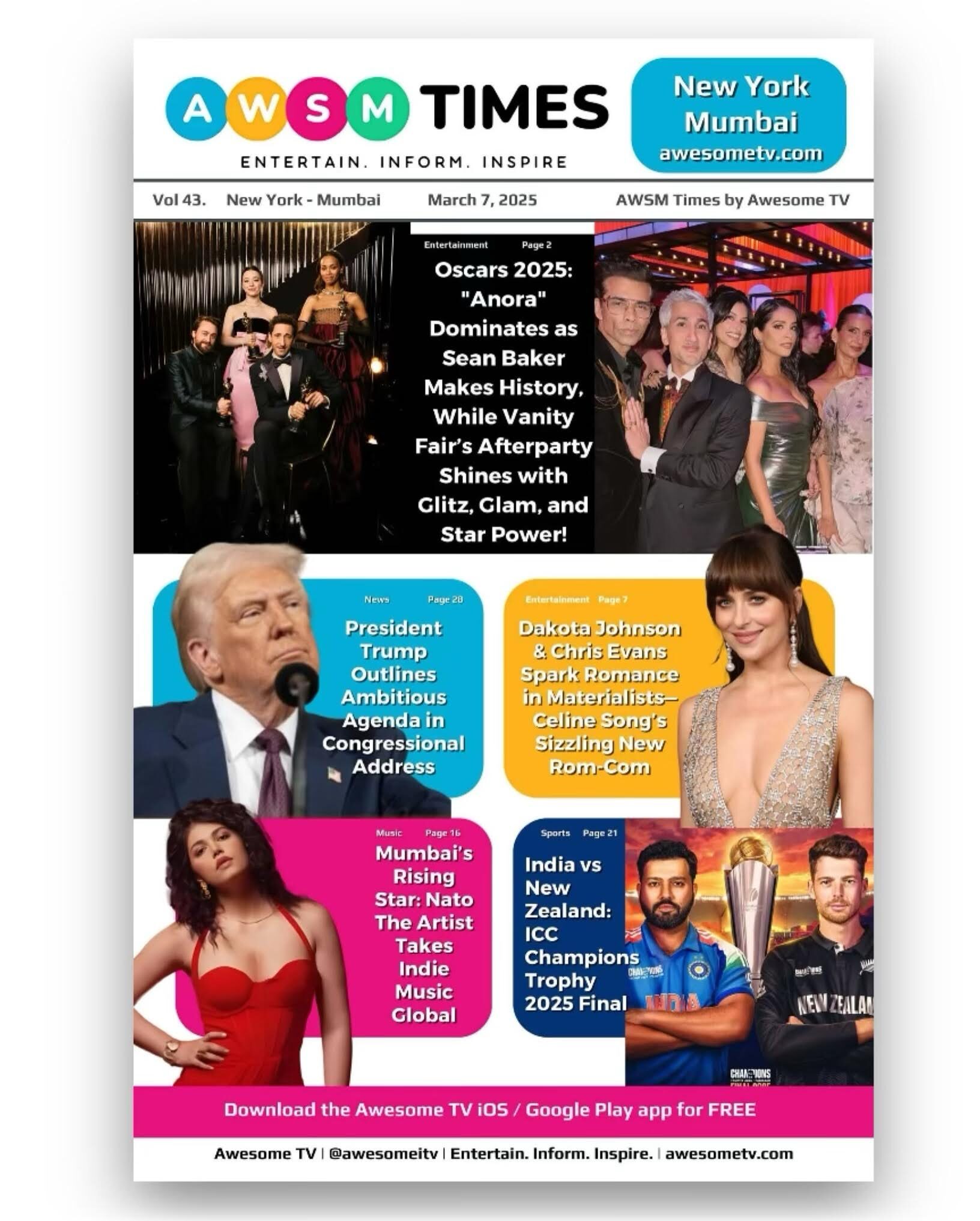 AWSM Times — Vol 43 · March 7, 2025