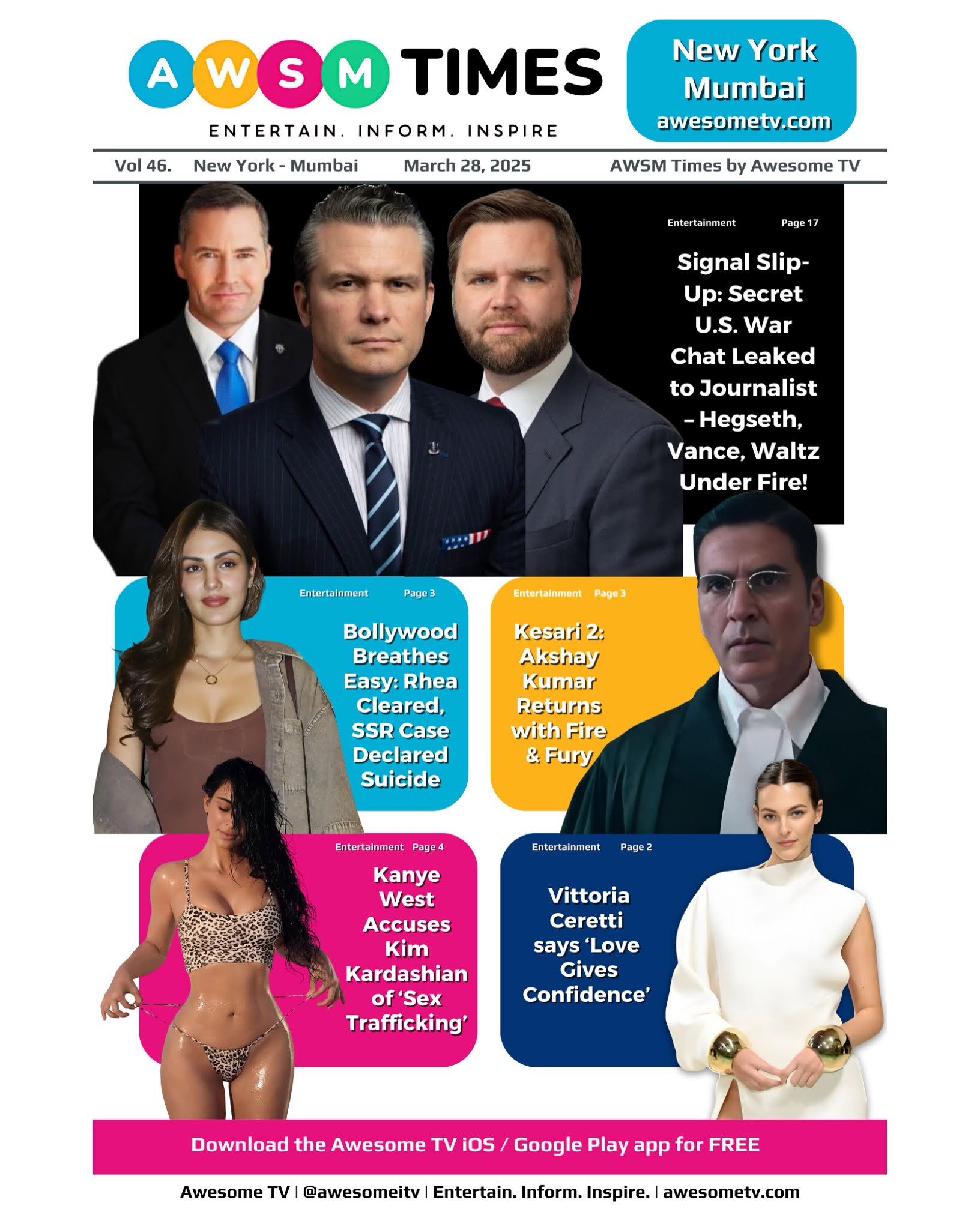 AWSM Times — Vol 46 · March 28, 2025