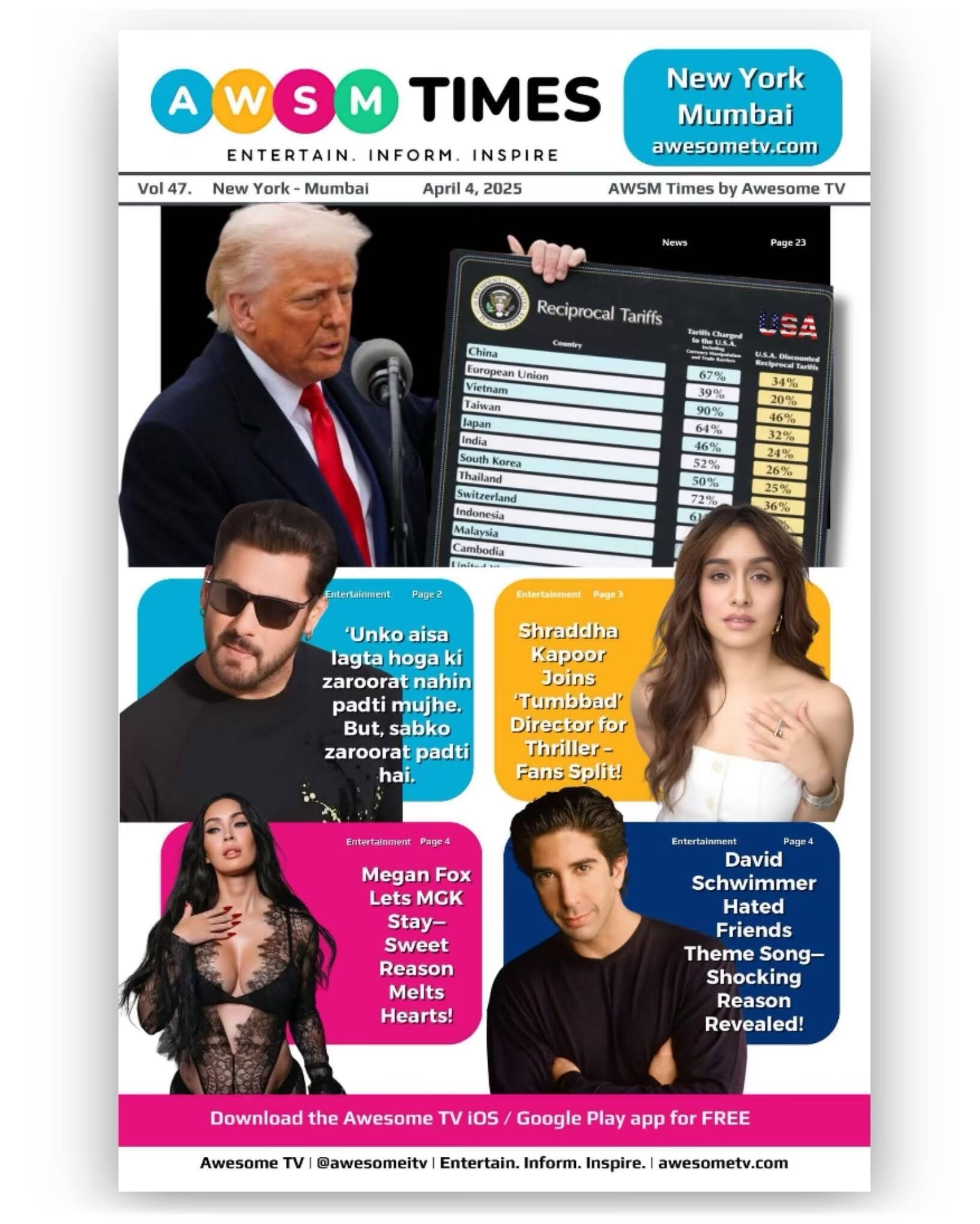 AWSM Times — Vol 47 · April 4, 2025