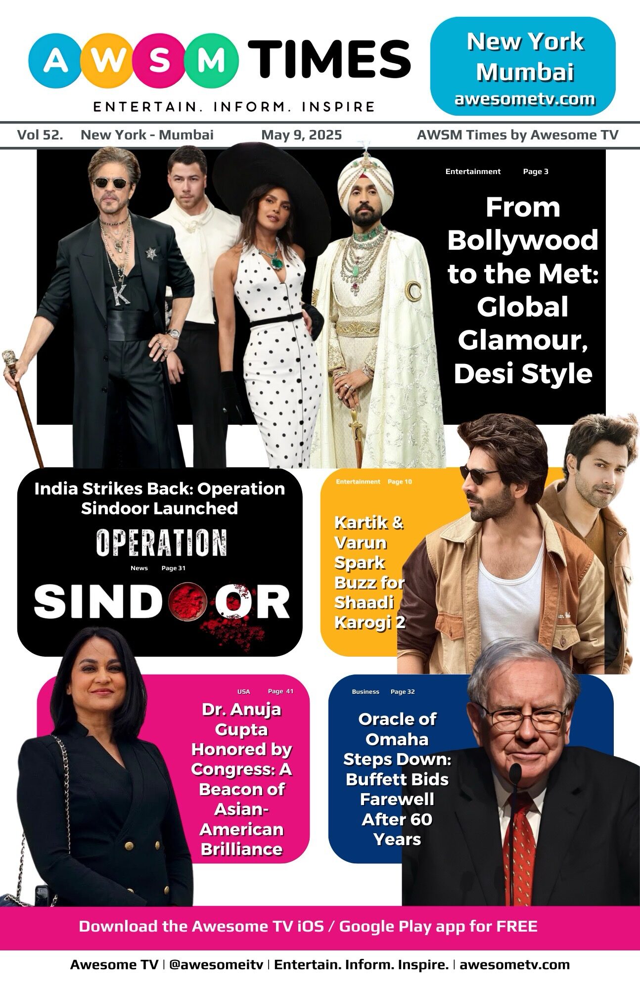 AWSM Times — Vol 52 · May 9, 2025