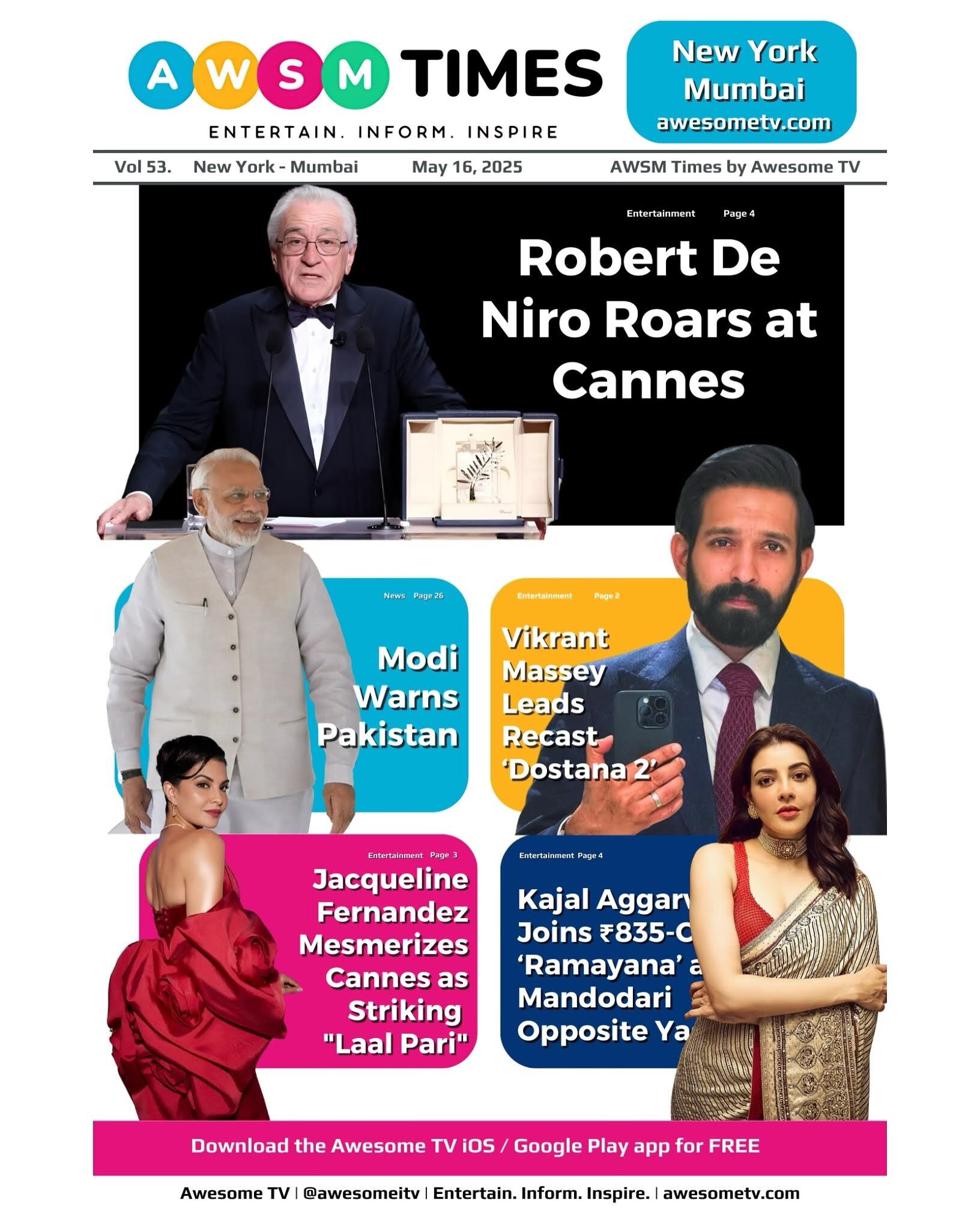 AWSM Times — Vol 53 · May 16, 2025