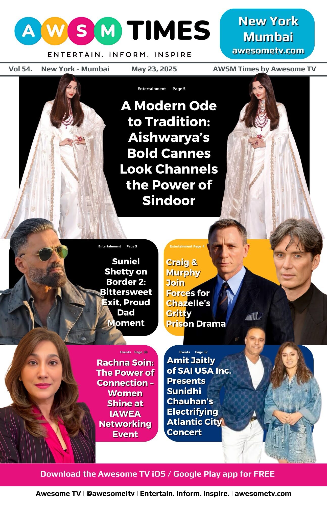 AWSM Times — Vol 54 · May 23, 2025