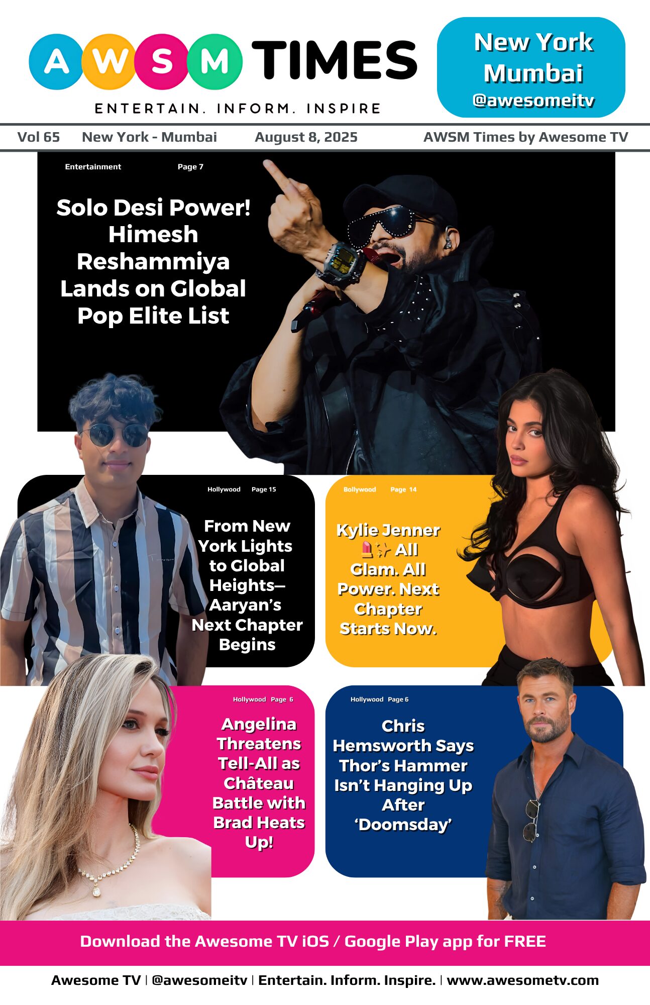 AWSM Times — Vol 65 · August 8, 2025