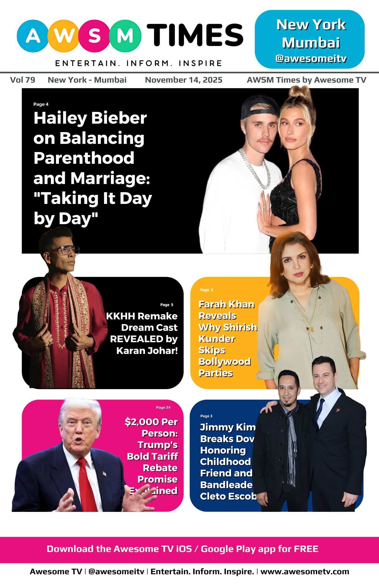 AWSM Times — Vol 79 · November 14, 2025