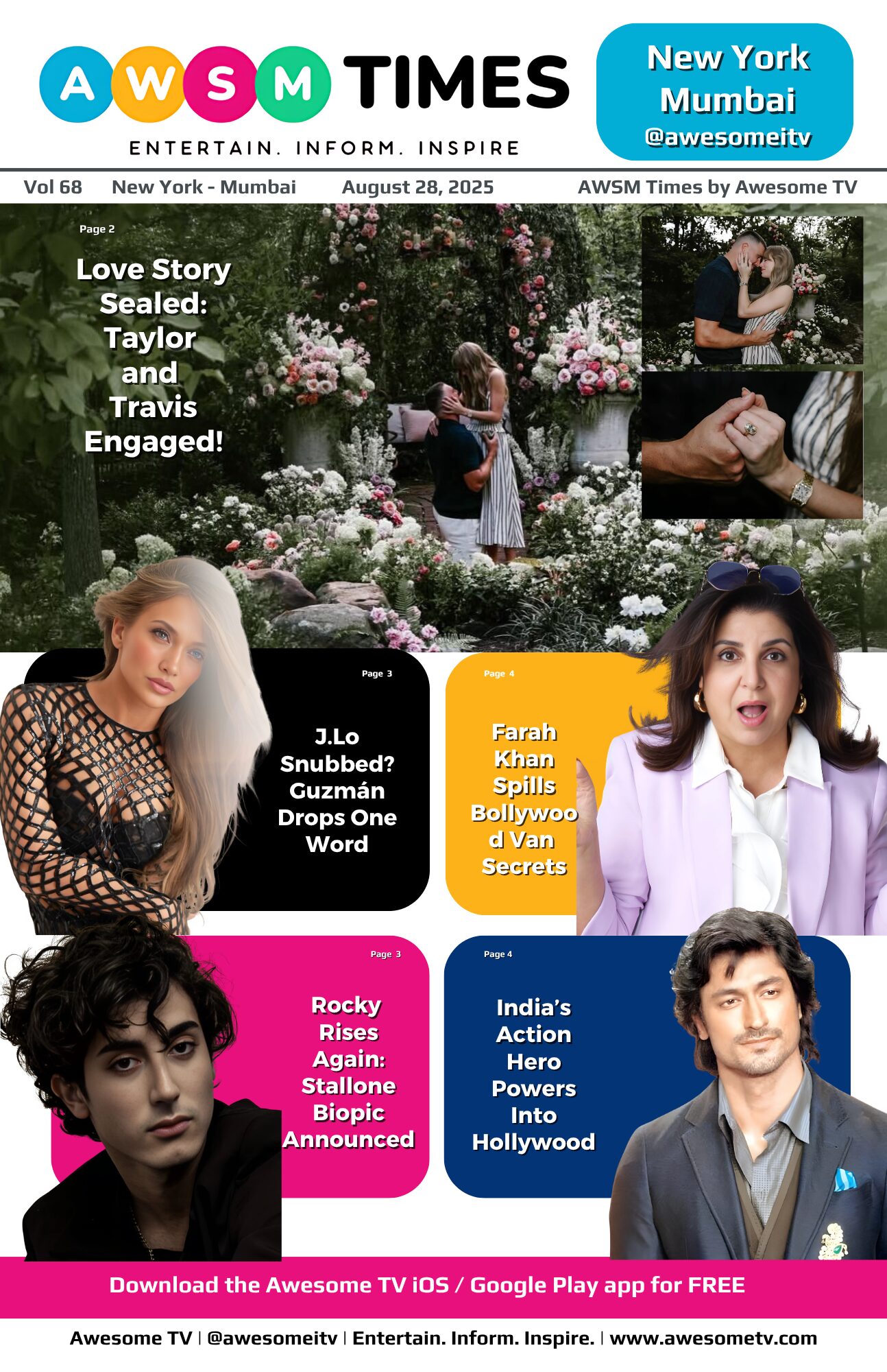 AWSM Times — Vol 68 · August 28, 2025
