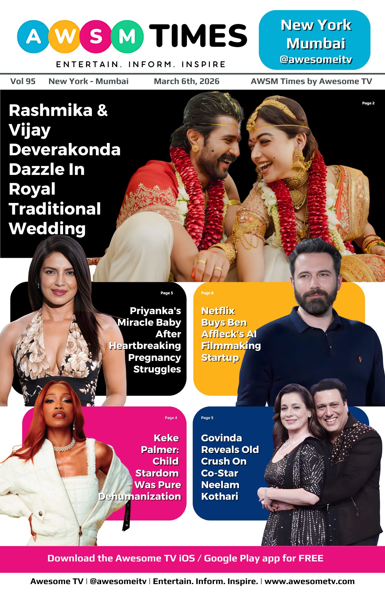 AWSM Times — Vol 95 · March 6, 2026