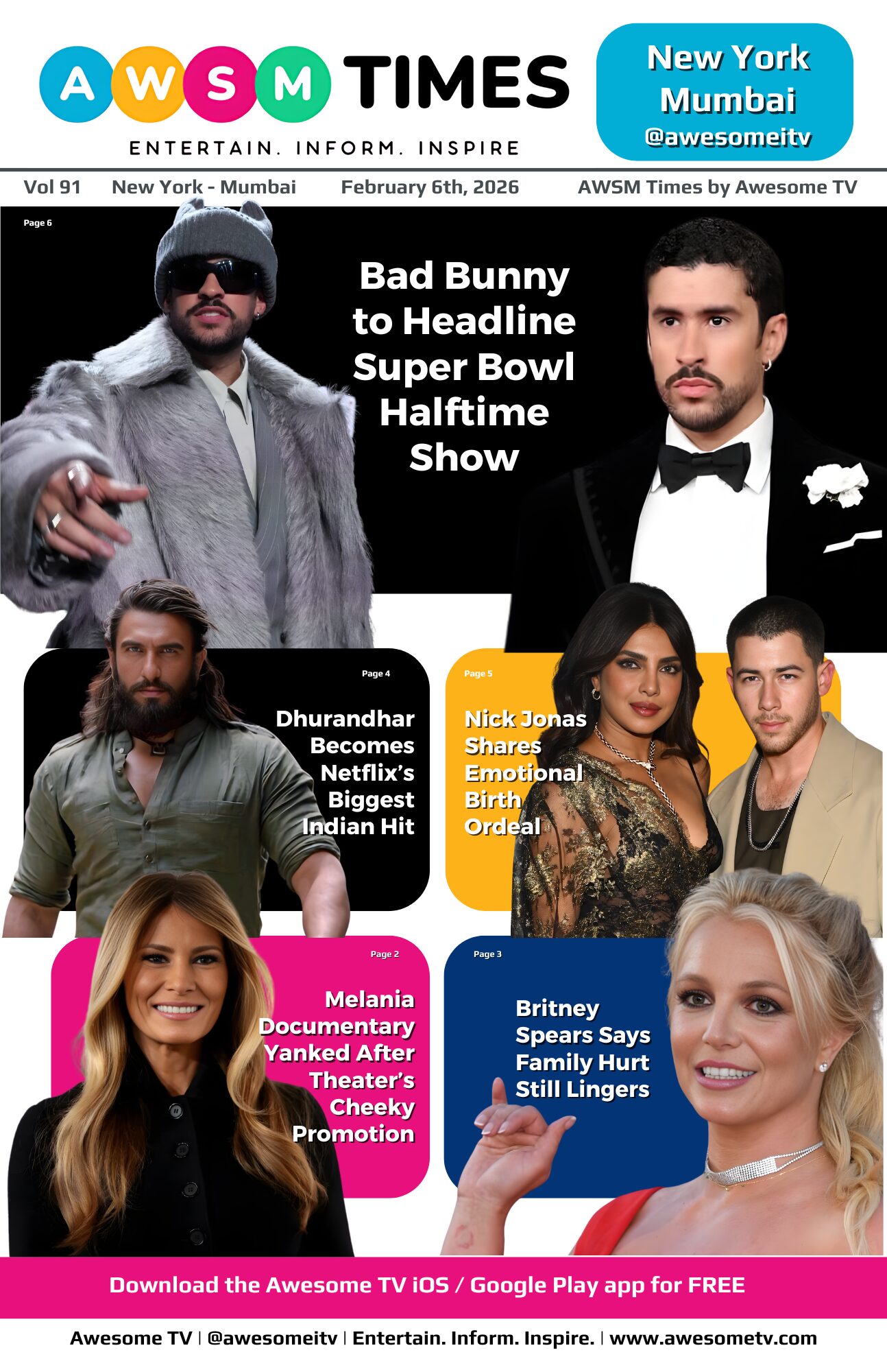 AWSM Times — Vol 91 · February 6, 2026