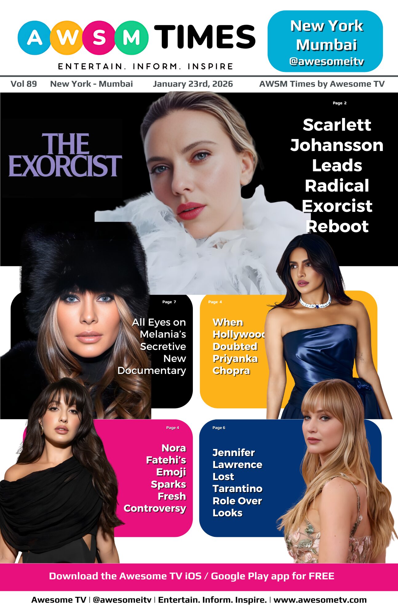AWSM Times — Vol 89 · January 23, 2026