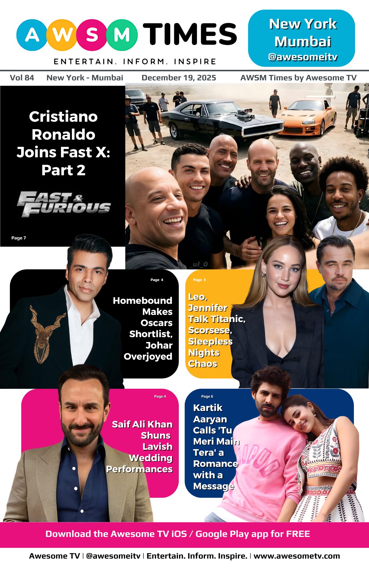AWSM Times — Vol 84 · December 19, 2025
