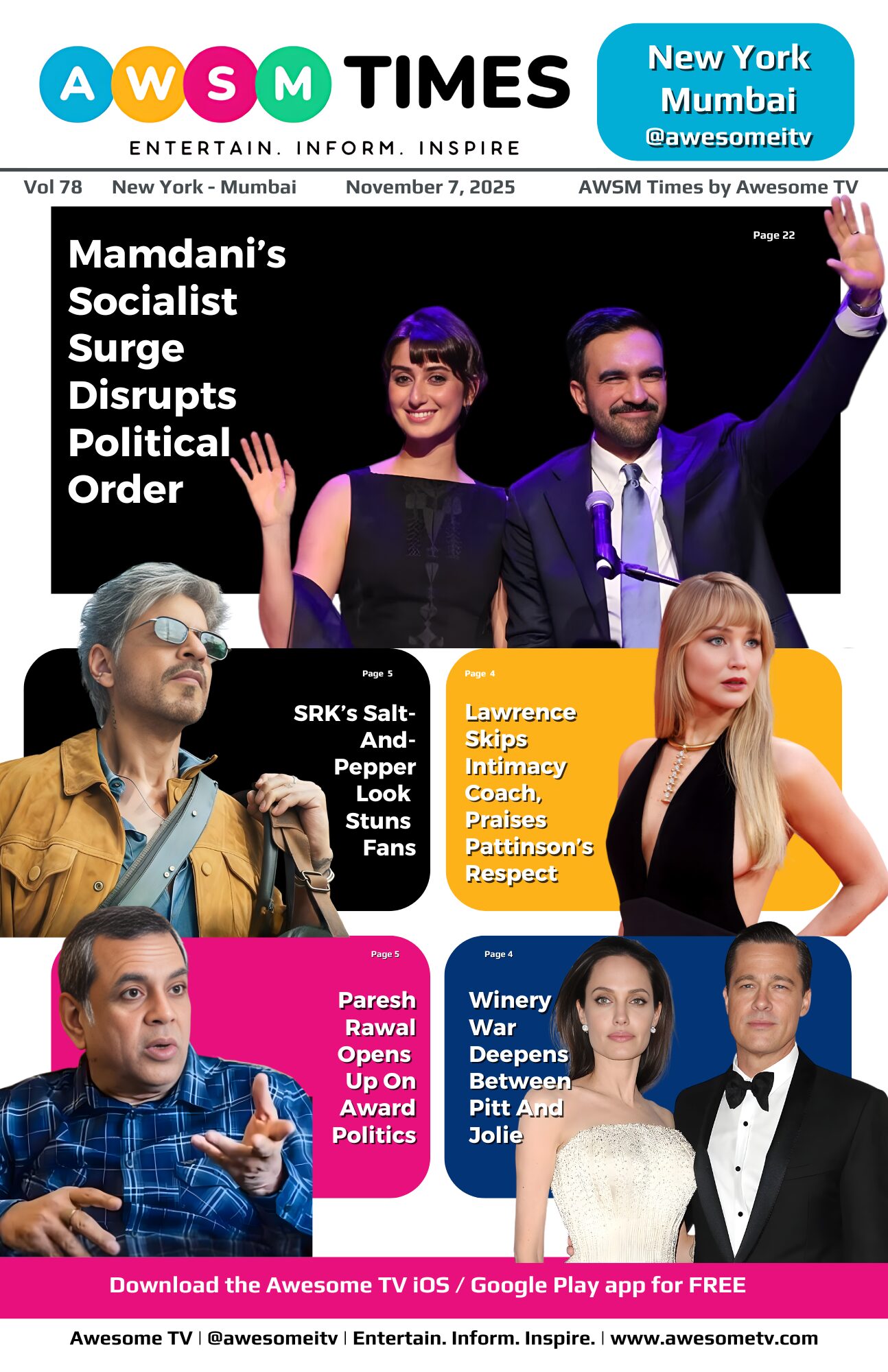 AWSM Times — Vol 78 · November 7, 2025