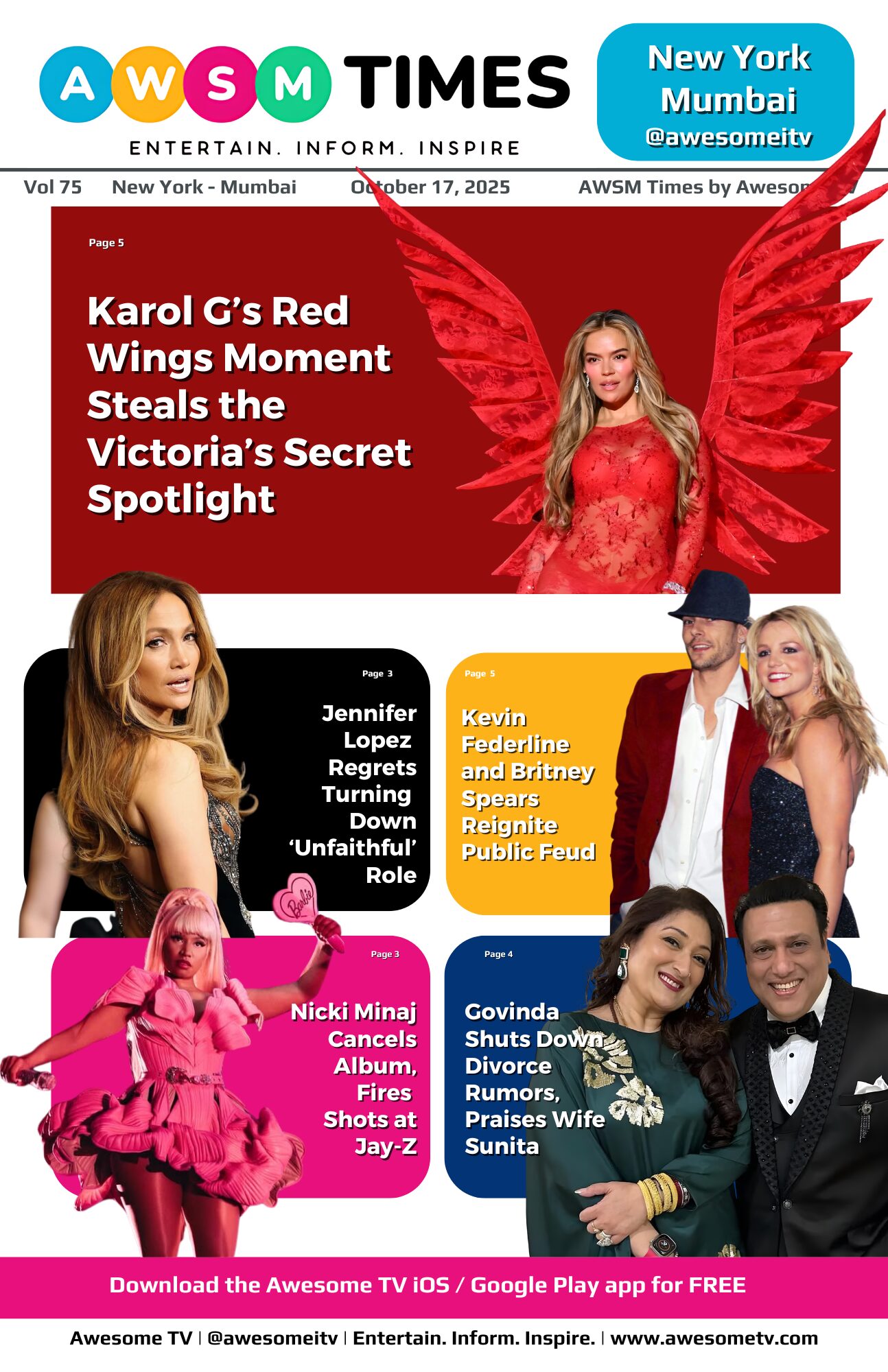 AWSM Times — Vol 75 · October 17, 2025