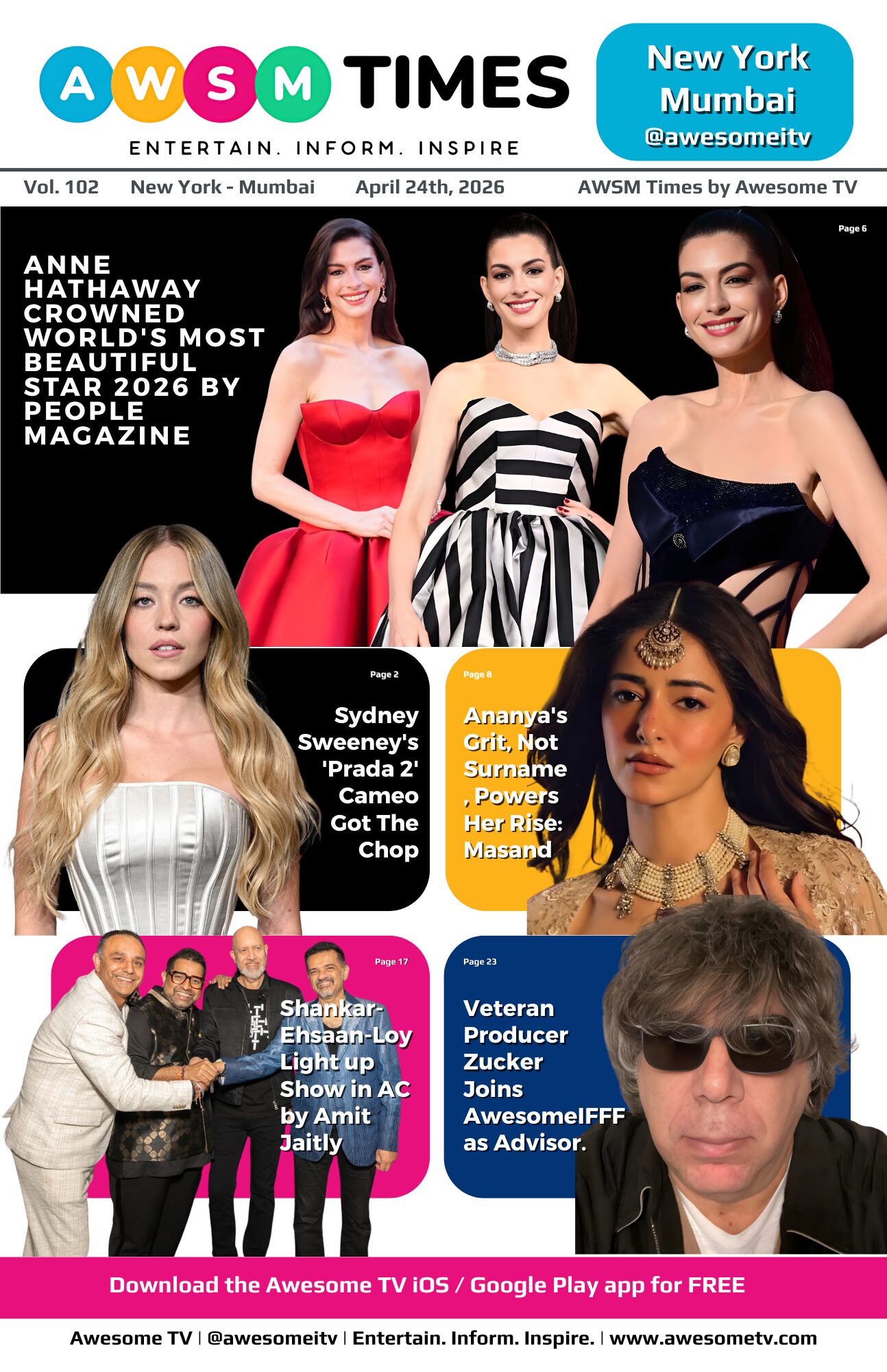 AWSM Times — Vol 102 · April 24, 2026