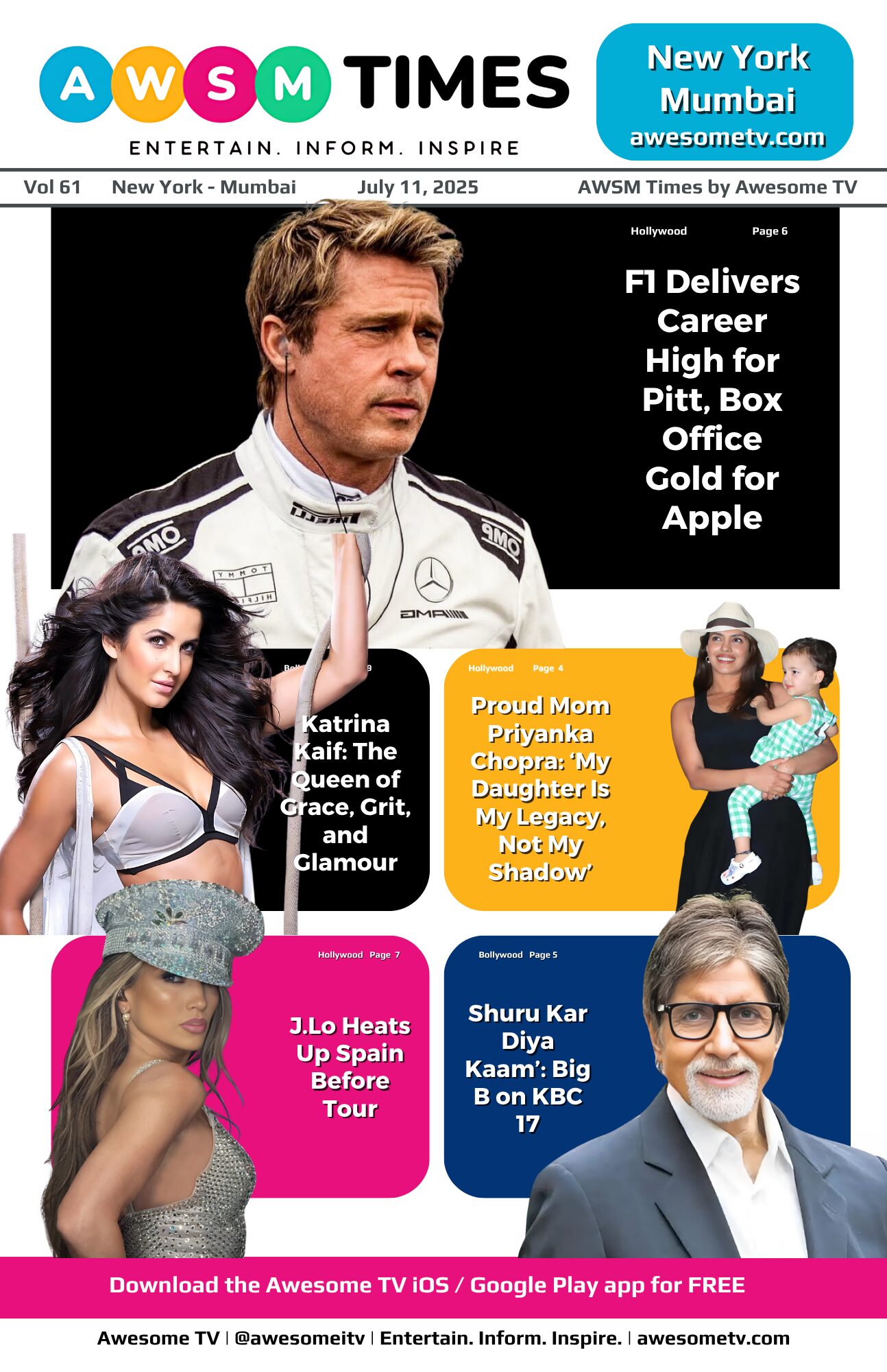 AWSM Times — Vol 61 · July 11, 2025