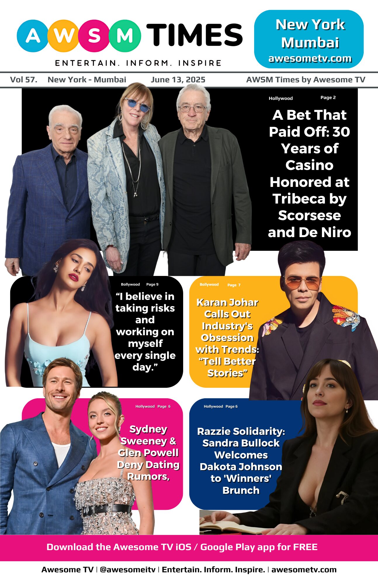 AWSM Times — Vol 57 · June 13, 2025