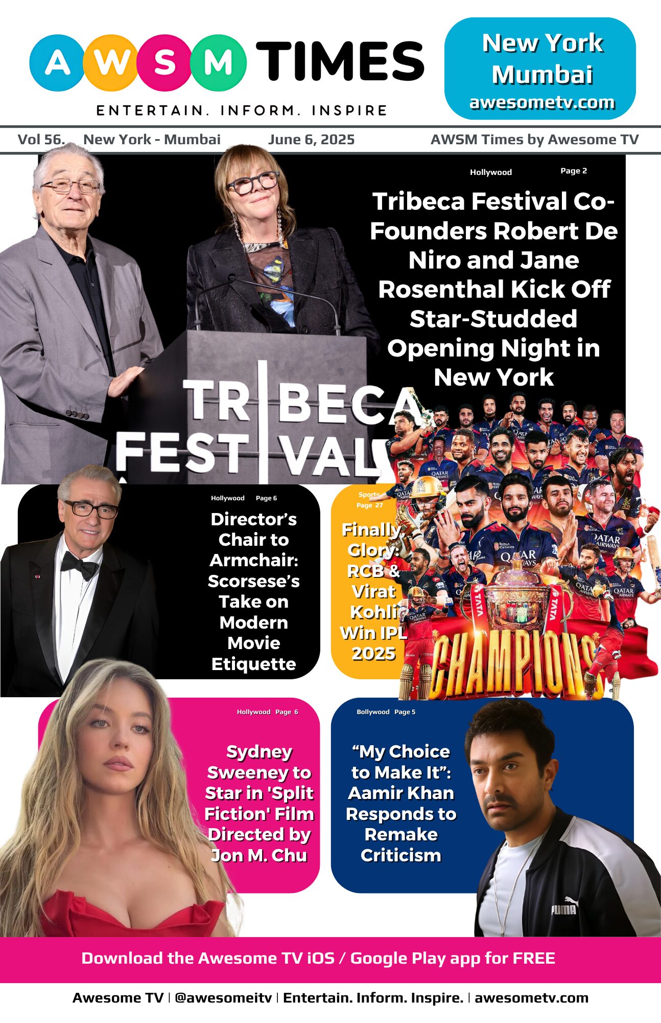 AWSM Times — Vol 56 · June 6, 2025