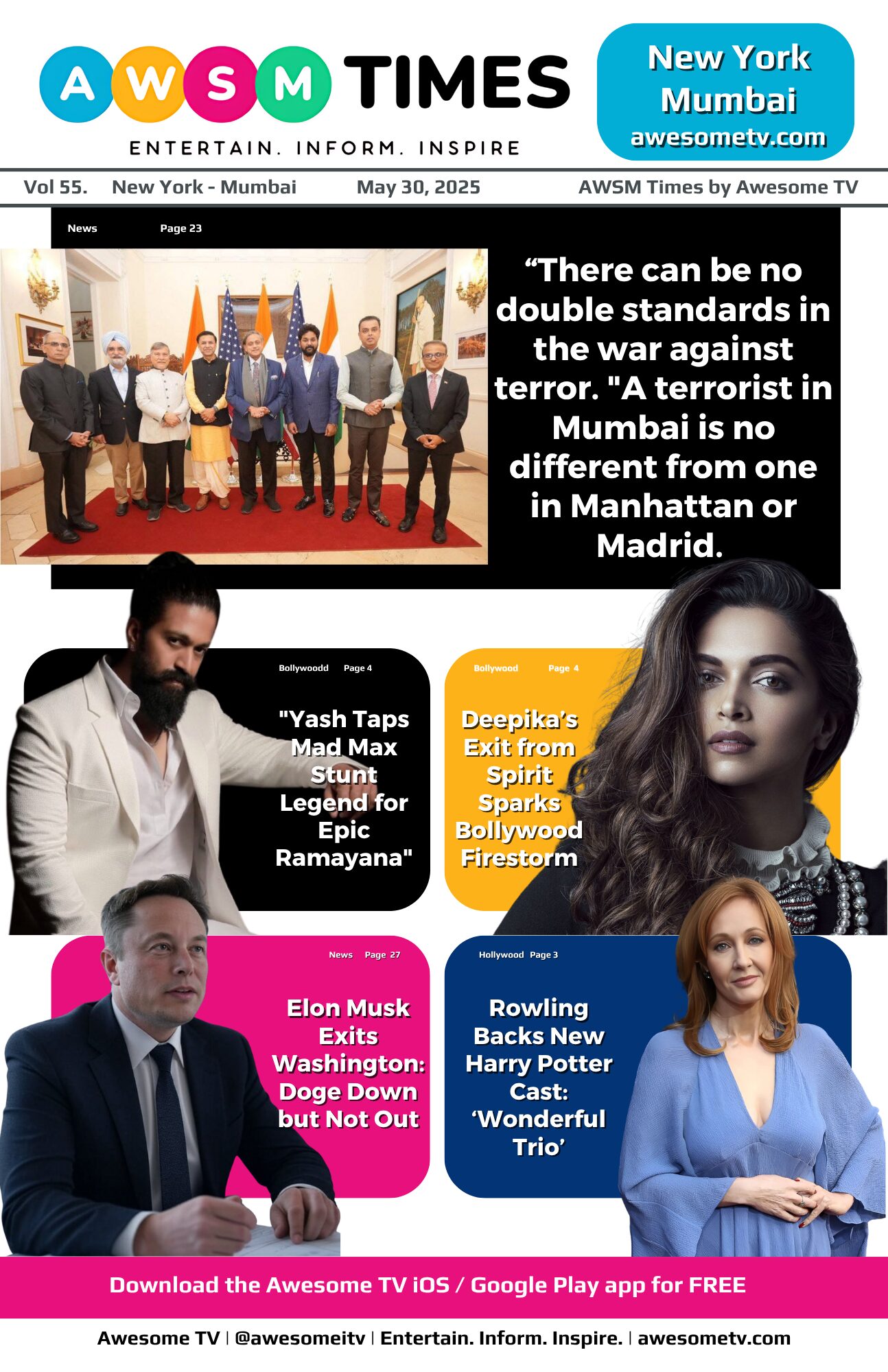 AWSM Times — Vol 55 · May 30, 2025