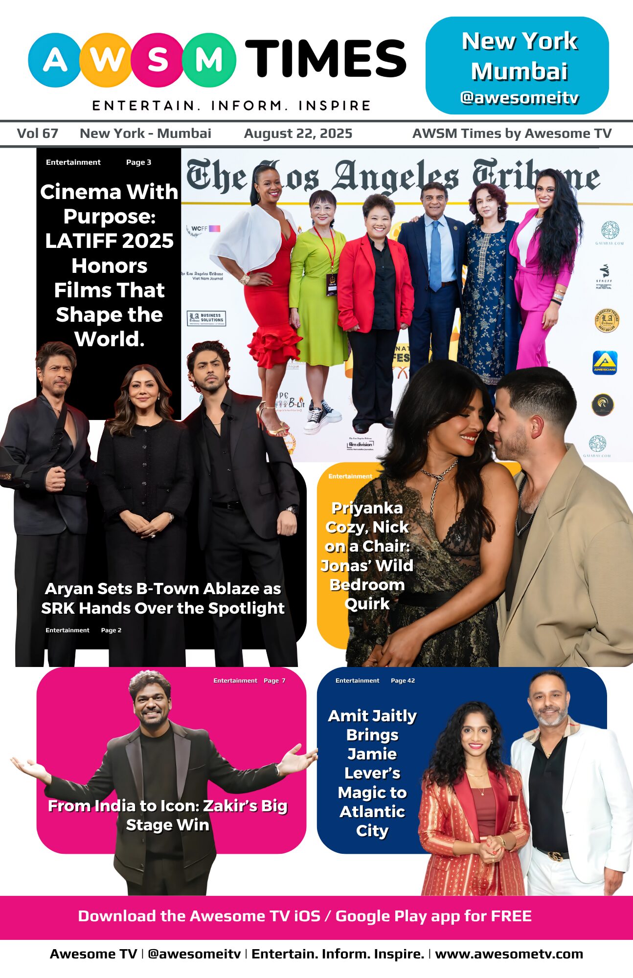 AWSM Times — Vol 67 · August 22, 2025